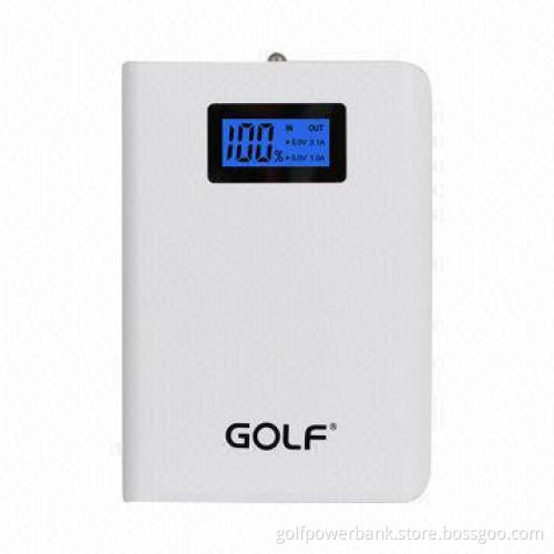 8,800mAh LCD Power Station/Power Bank, Dual USB Output